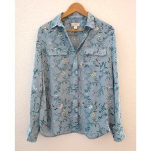 LOFT Outlet floral top M - new